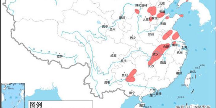 大风暴雨双预警齐发