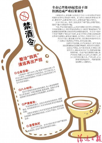 公务接待明确不上酒