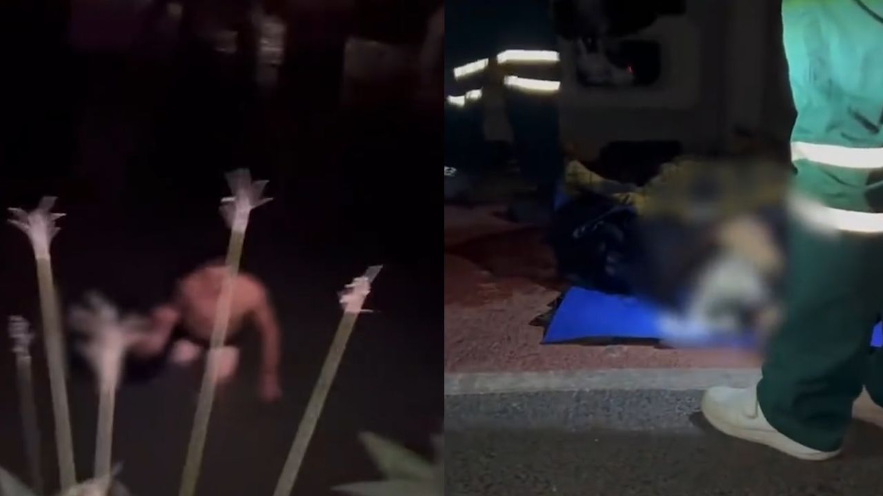 五旬烧烤店老板跳水救人