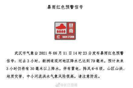 紧急！武汉暴雨红色预警拉响，市民如何应对极端天气？