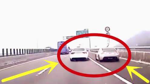 惊魂瞬间！高速上演“刀片超车”致两车报废，这些驾驶习惯你中招了吗？